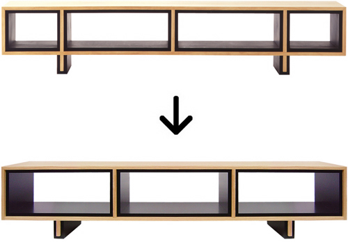 RAYMOND CABINET LOW » Custom Made : Playmountain : Landscape