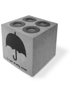傘立て(石製品) 国産白御影石 【umbrella stand】